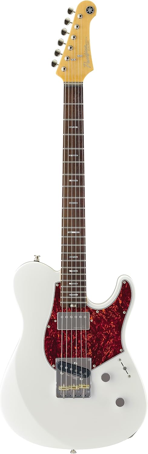 Pacifica SC Professional Electric Guitar with Rosewood Fingerboard, Shell White with Hard Case