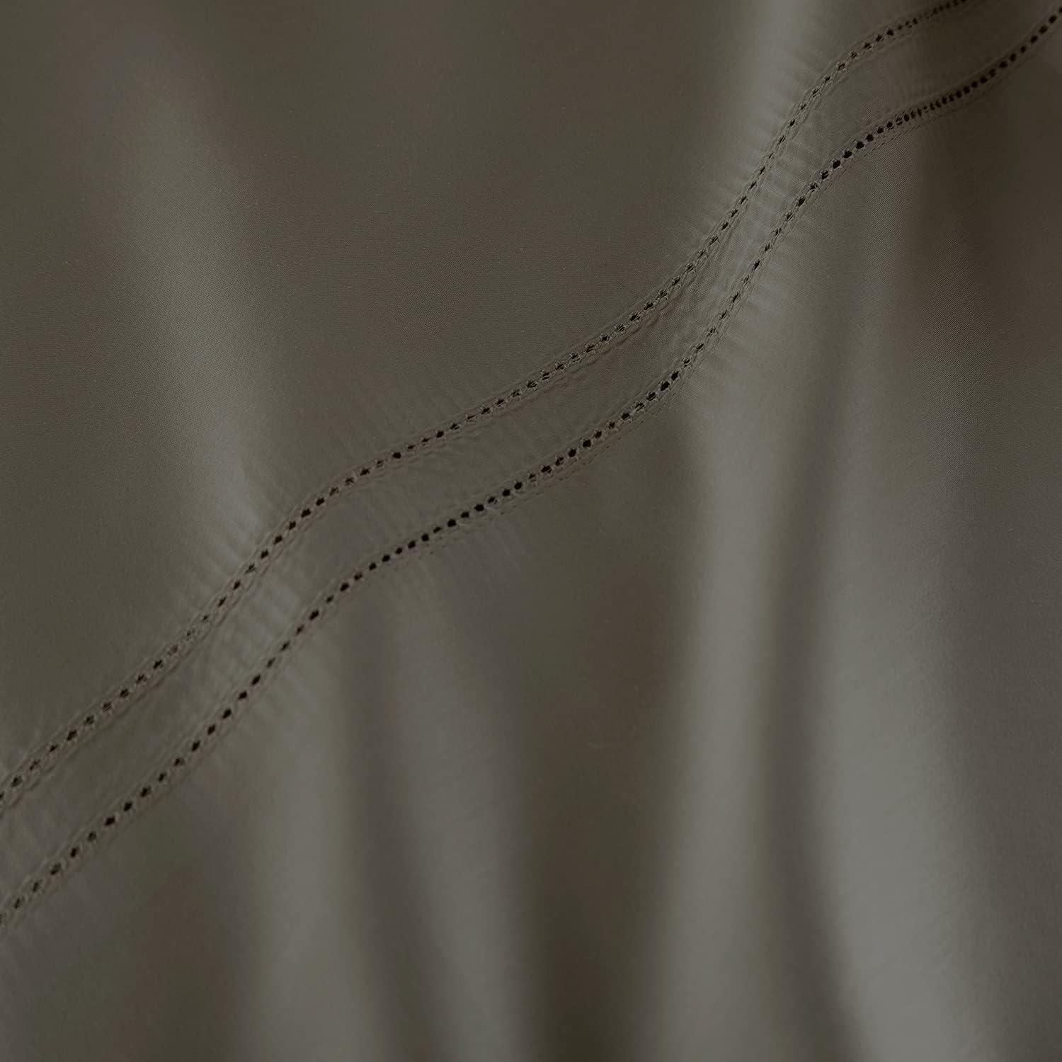 Pure Parima Yalda Sheet Set – 100% Certified Egyptian Cotton, Double-Hem Stitch, King, Charcoal