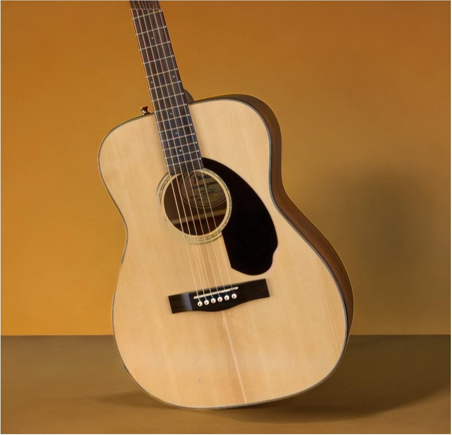 Fender CC-60S Concert Acoustic Guitar, with 2-Year Warranty, Natural