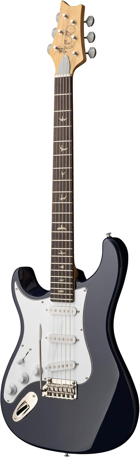 PRS SE Silver Sky Rosewood Board Lefty, Traditional Blue