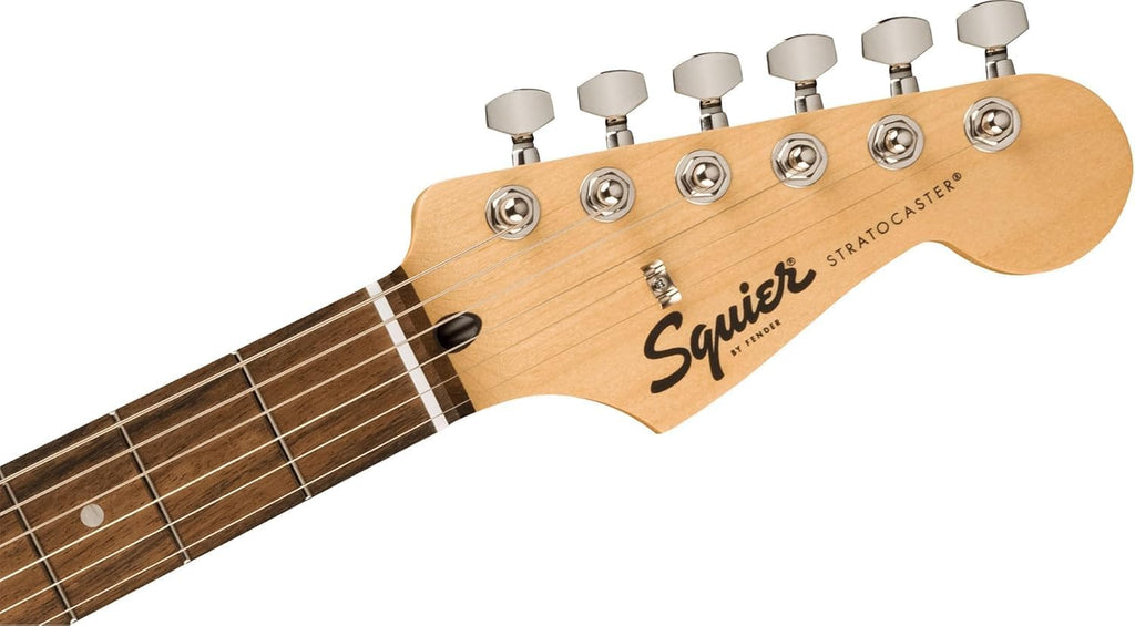 Fender FSR Squier Sonic Stratocaster, Laurel Fingerboard, Black Pickguard, Arctic White