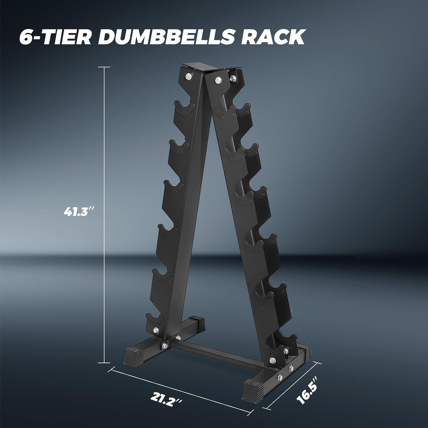 RITFIT Rubber Hex Dumbbells Set with Rack, 180-780LB Heavy-Duty Cast Iron Core, Knurled Chrome Handle, Space-Saving Storage Rack for Home Gym Strength Training