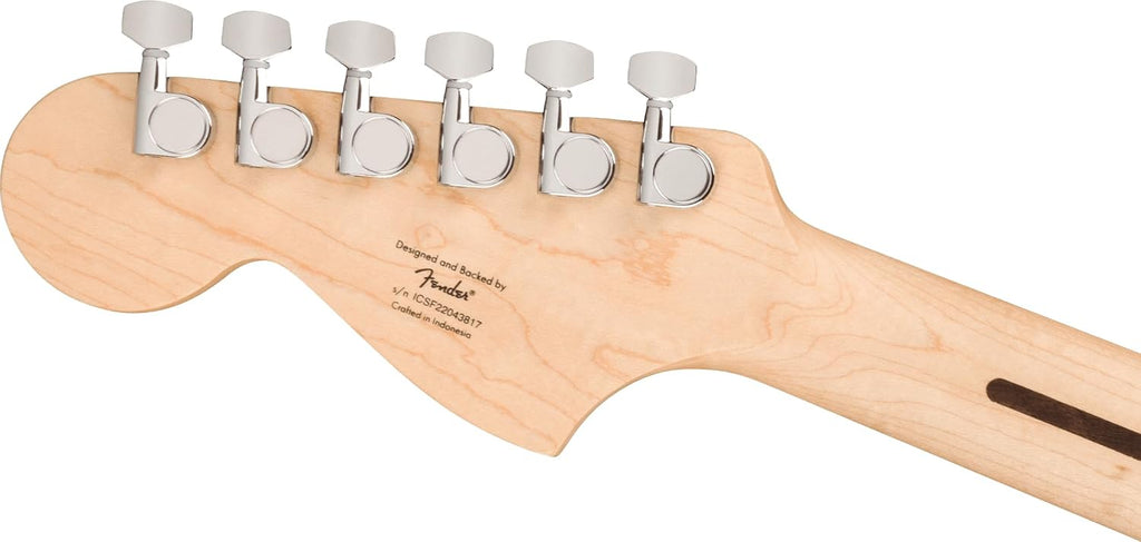 Squire Sonic Mustang Electric Guitar, California Blue, Laurel Fingerboard