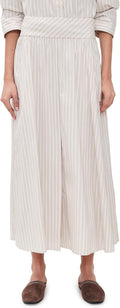 Theory Women's A-Line Stripe Skirt