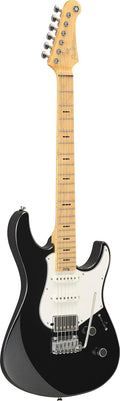 Yamaha Pacifica Professional Electric Guitar Maple Fingerboard With Hardshell Case, Black Metallic
