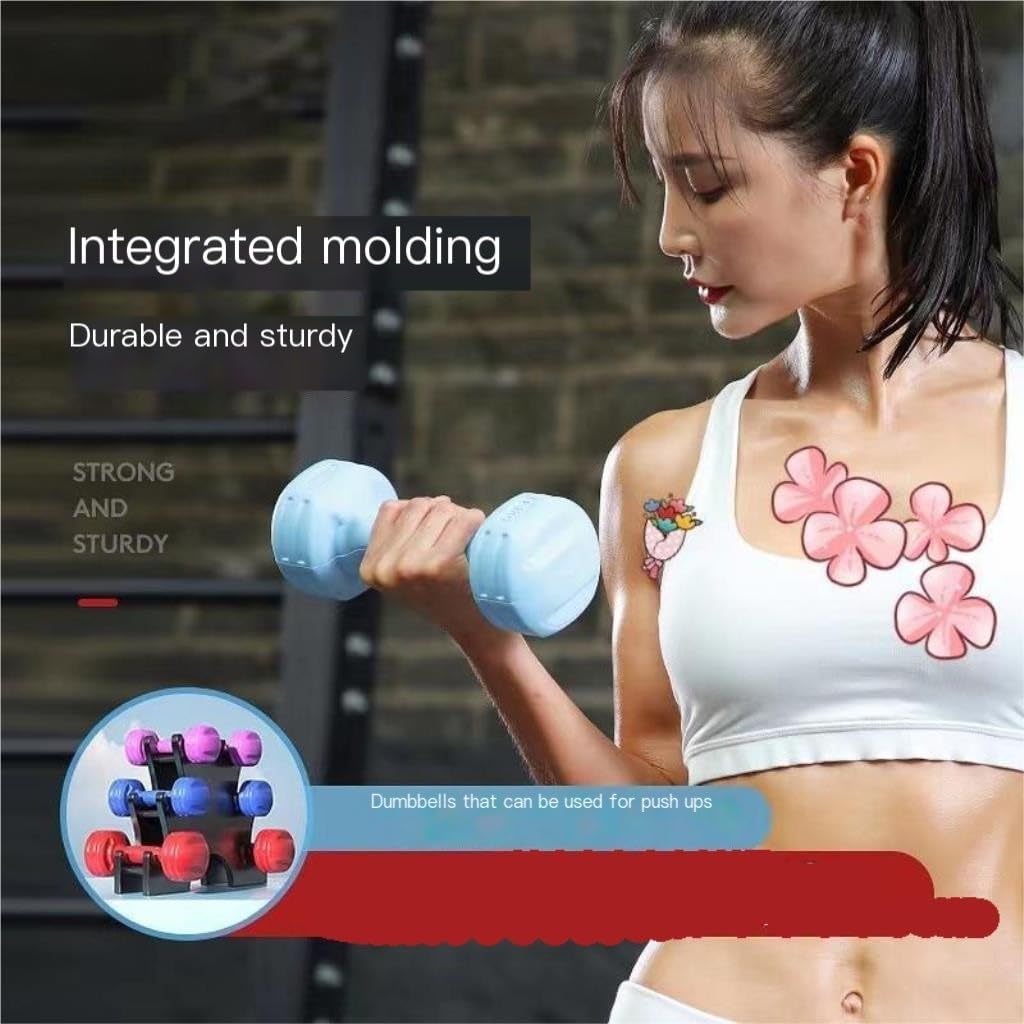 Dumbells Fitness Small Dumbbells For Men And Women, Women's Dumbbells For Arm Muscle Training, Home Fitness Equipment Dumbell Set