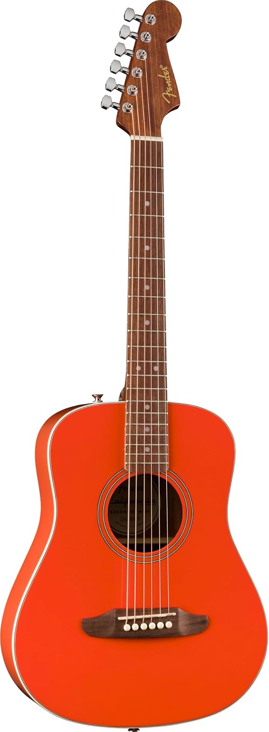 California Standard Redondo Mini with Bag, Spruce Top, Fiesta Red