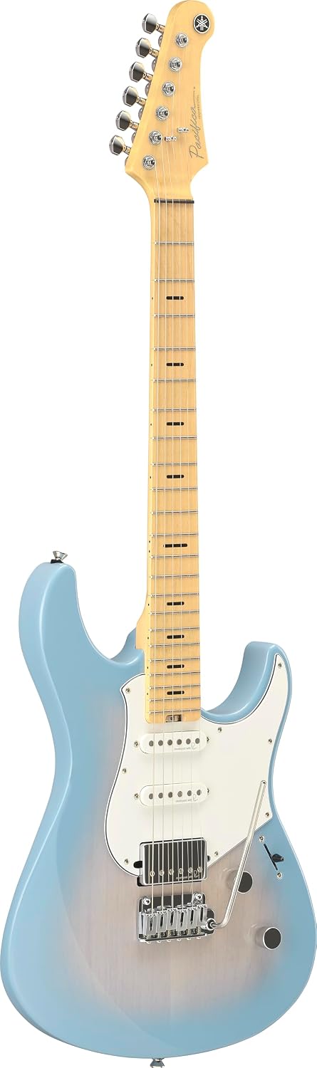Yamaha Pacifica Professional Electric Guitar Maple Fingerboard With Hardshell Case, Beach Blue Burst