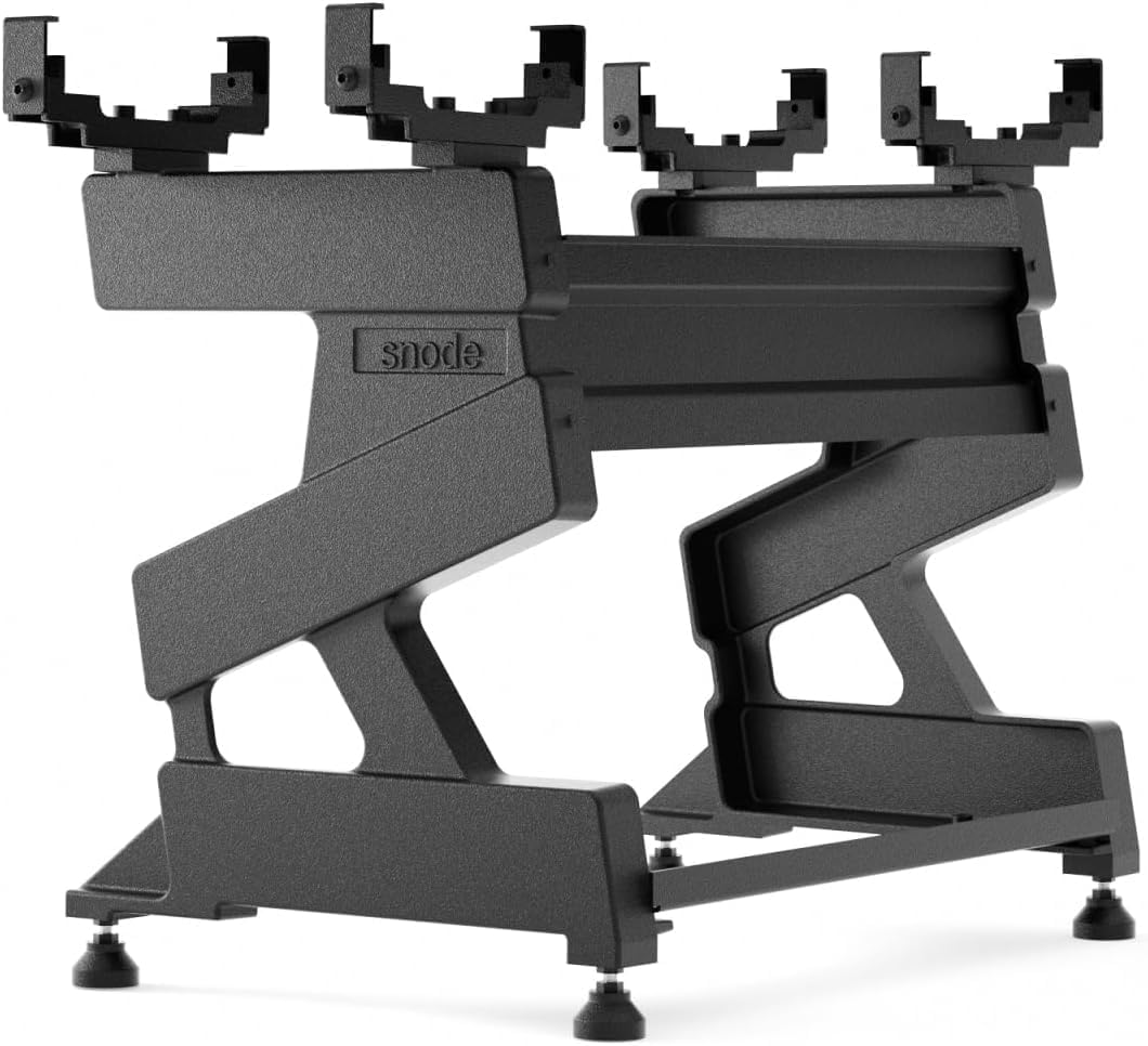 SNODE Cast Iron Dumbbell Stand, Adjustable Dumbbell Rack for SNODE Dumbbells Only (Only Stand)