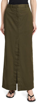 Theory Women's Front Vented Maxi Skirt