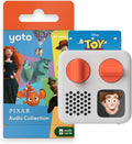 Yoto Mini (2024 Edition) + Disney Pixar Bundle – Kids Screen-Free Bluetooth Audio Player, All-in-1 Travel Device for Stories Music Podcast Radio White Noise, Use as Speaker or with Headphones