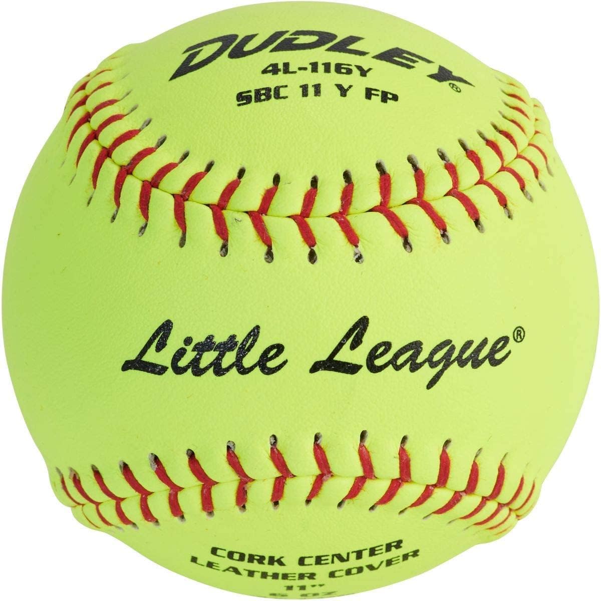 DUDLEY 11' SBC 11 Little League Leather Softball (Dozen)