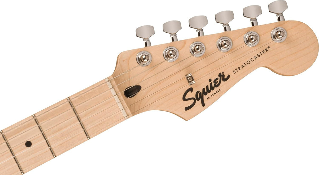 Squire Sonic Stratocaster Electric Guitar, 2-Color Sunburst, Maple Fingerboard, White Pickguard