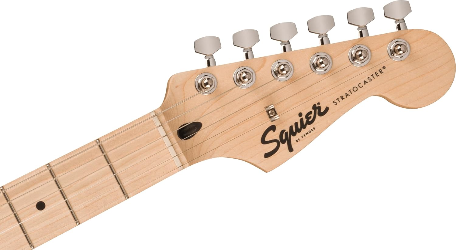 Squire Sonic Stratocaster Electric Guitar, 2-Color Sunburst, Maple Fingerboard, White Pickguard