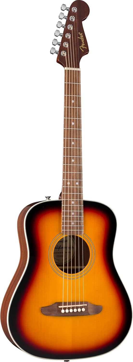 California Standard Redondo Mini with Bag, Spruce Top, 3-Color Sunburst