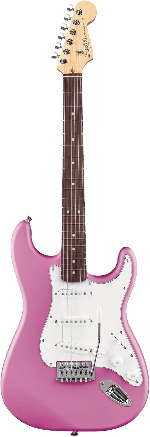 Fender Squier Stratocaster - Flash Pink