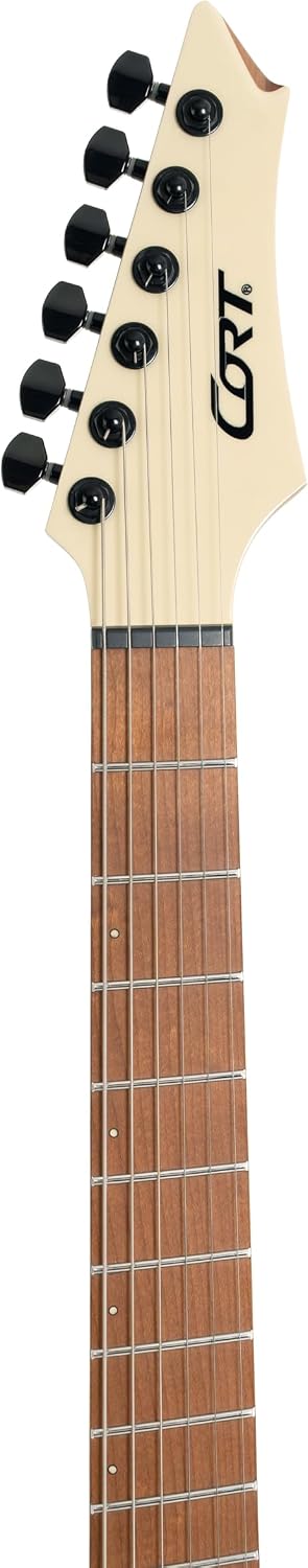 Cort X700 Mutility II Multi-Scale Solid Body Electric Guitar, Military Beige (MUTILITYII-MBG)