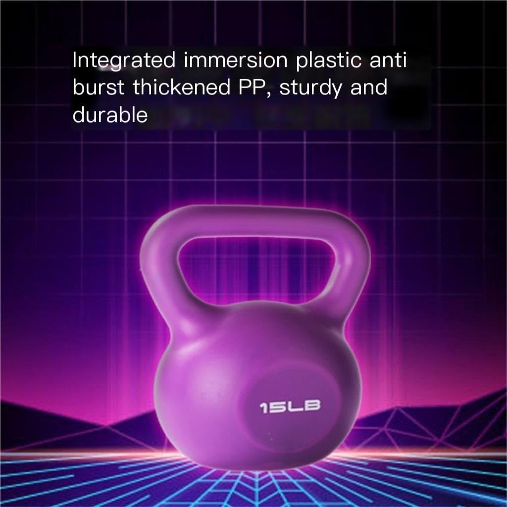 Dumbells Huling Fitness Household Men's Dumbbell Sports Fitness Equipment Lifting Pot Women's Butt Lift Dip Molding Dumbell Set, 2.5 kg, Purple