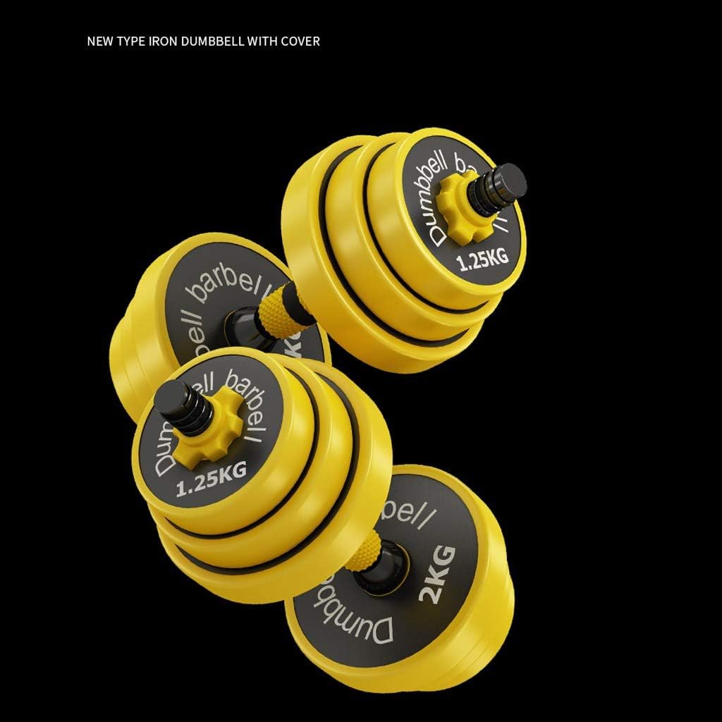 Adjustable Dumbbell Barbell Weight Pair, Weight, Multifunction, Home 7 Weights Exercise Equipment Home Weights 35 Dumbbell 5 Pound Plates 1 Inch