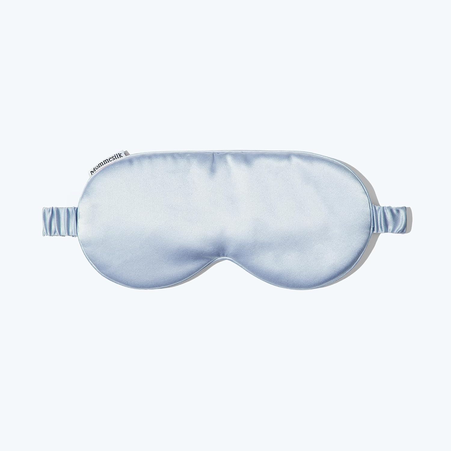 Mommesilk 100% Pure Silk Pillowcase Travel Set 1 Silk Pillowcase 1 Silk Eeye Mask 2 Silk Scrcunchies Beauty Set Hair Facial Care Silver Blue King