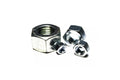 10 Pcs 2'-4 1/2 Heavy Hex Nuts Structural Zinc Fasteners Screws Set