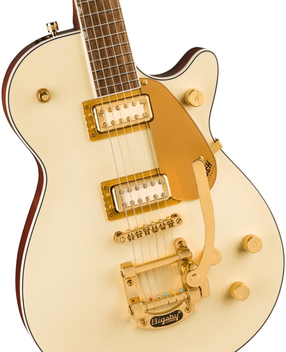 Gretsch Electromatic Pristine LTD Jet Electric Guitar with Bigsby - White Gold