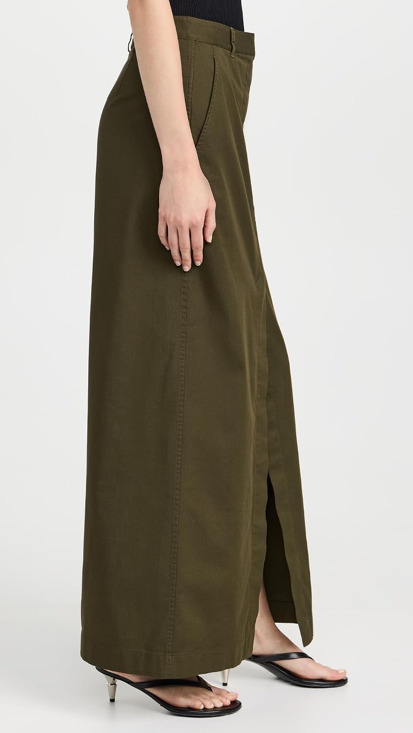 Theory Women's Front Vented Maxi Skirt