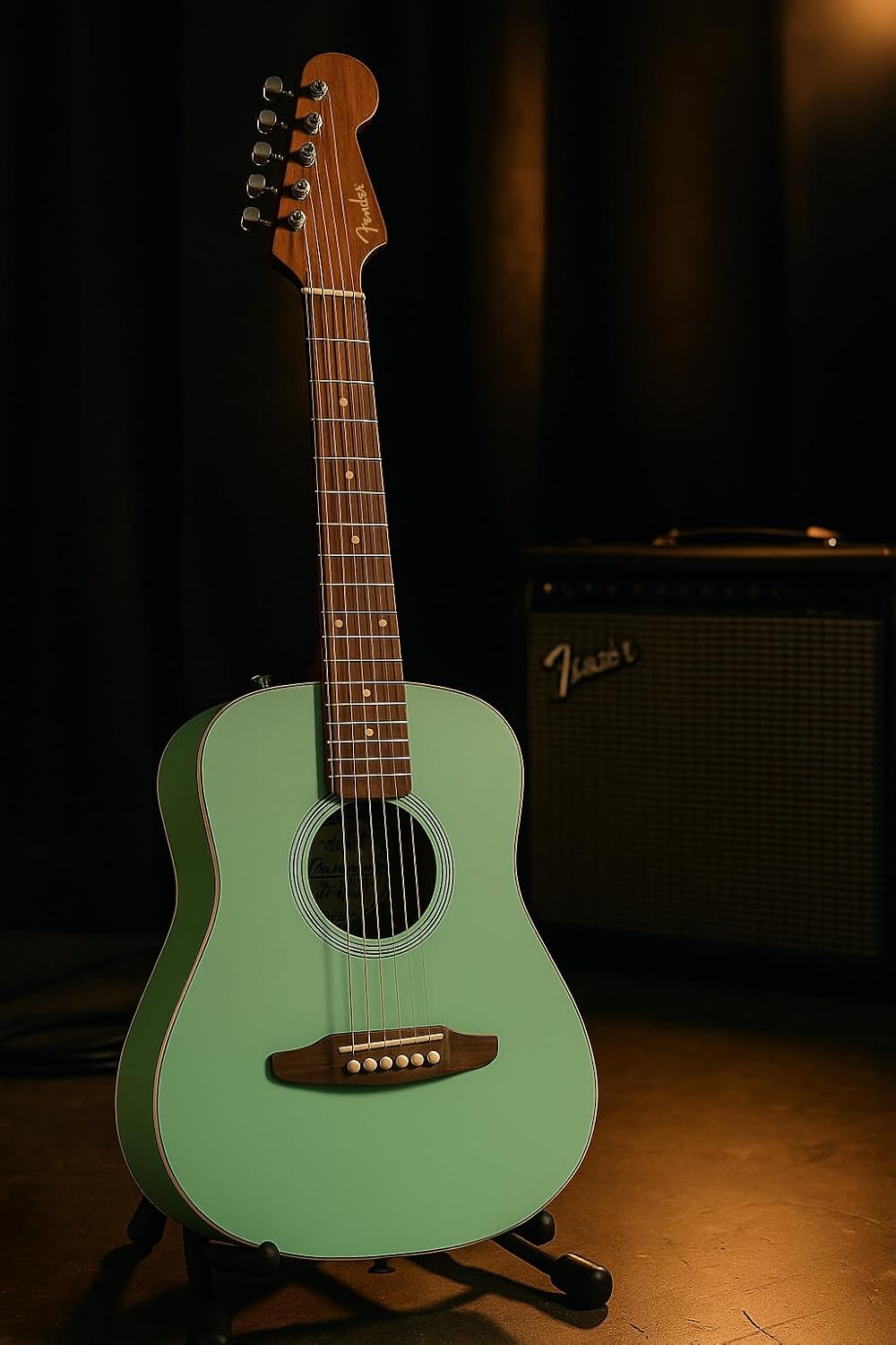 California Standard Redondo Mini with Bag, Spruce Top, Surf Green