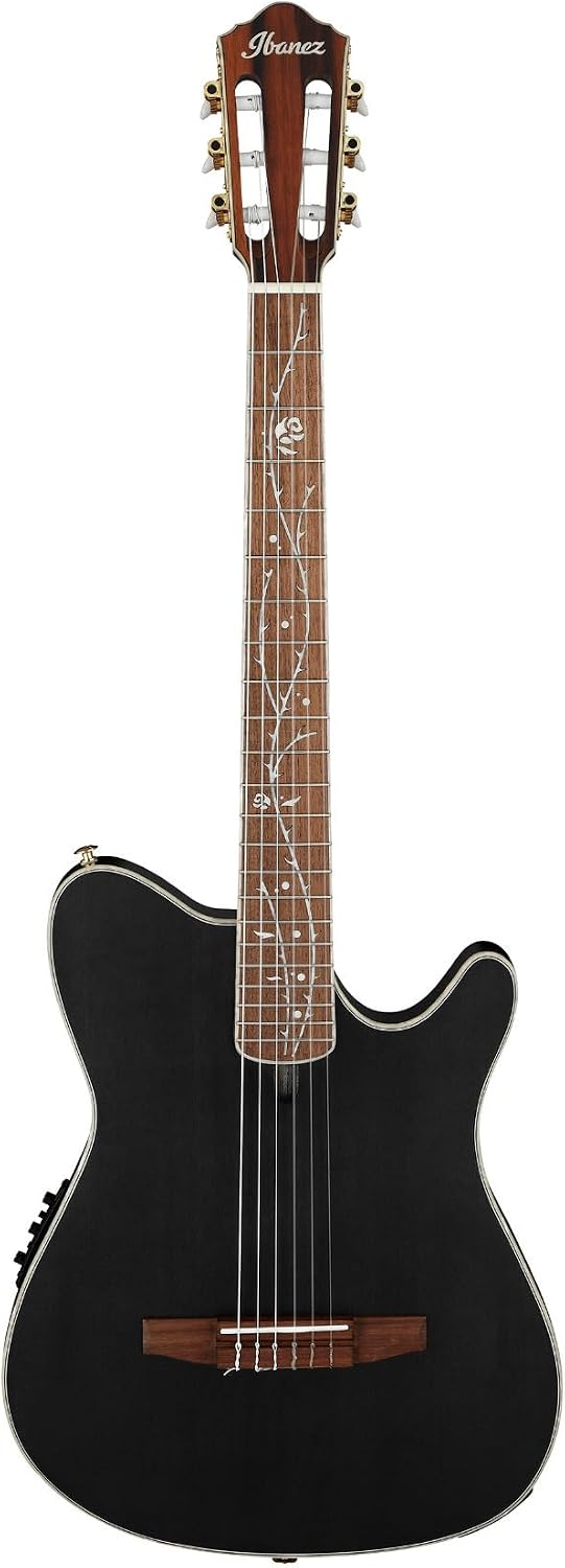 Ibanez TOD10N Tim Henson Signature Nylon-string Acoustic-electric Guitar - Black