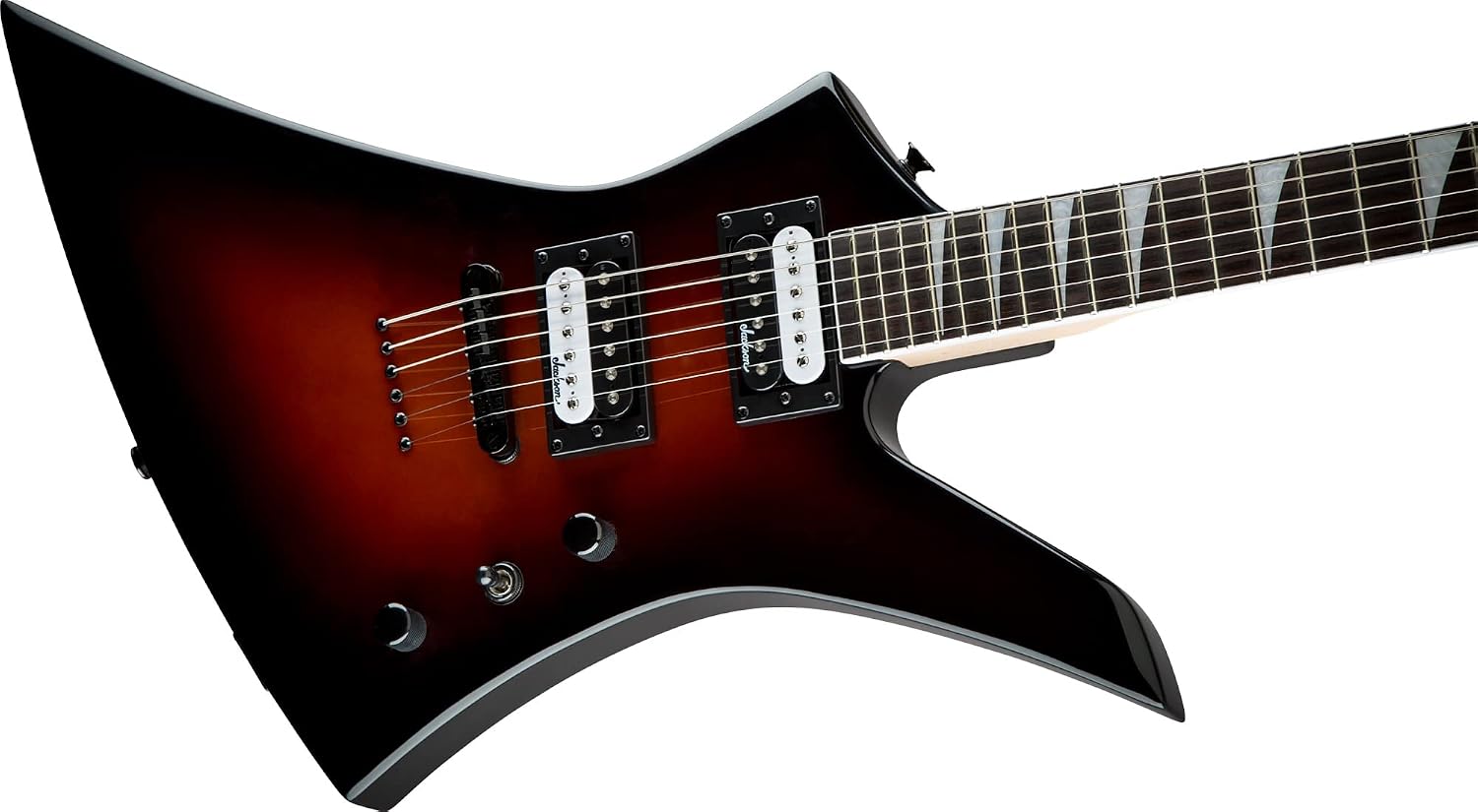 Jackson JS Series Kelly JS32T Electric Guitar HH Bundle with Instrument Cable, Guitar Strap, Tuner, Picks, and Austin Bazaar DVD