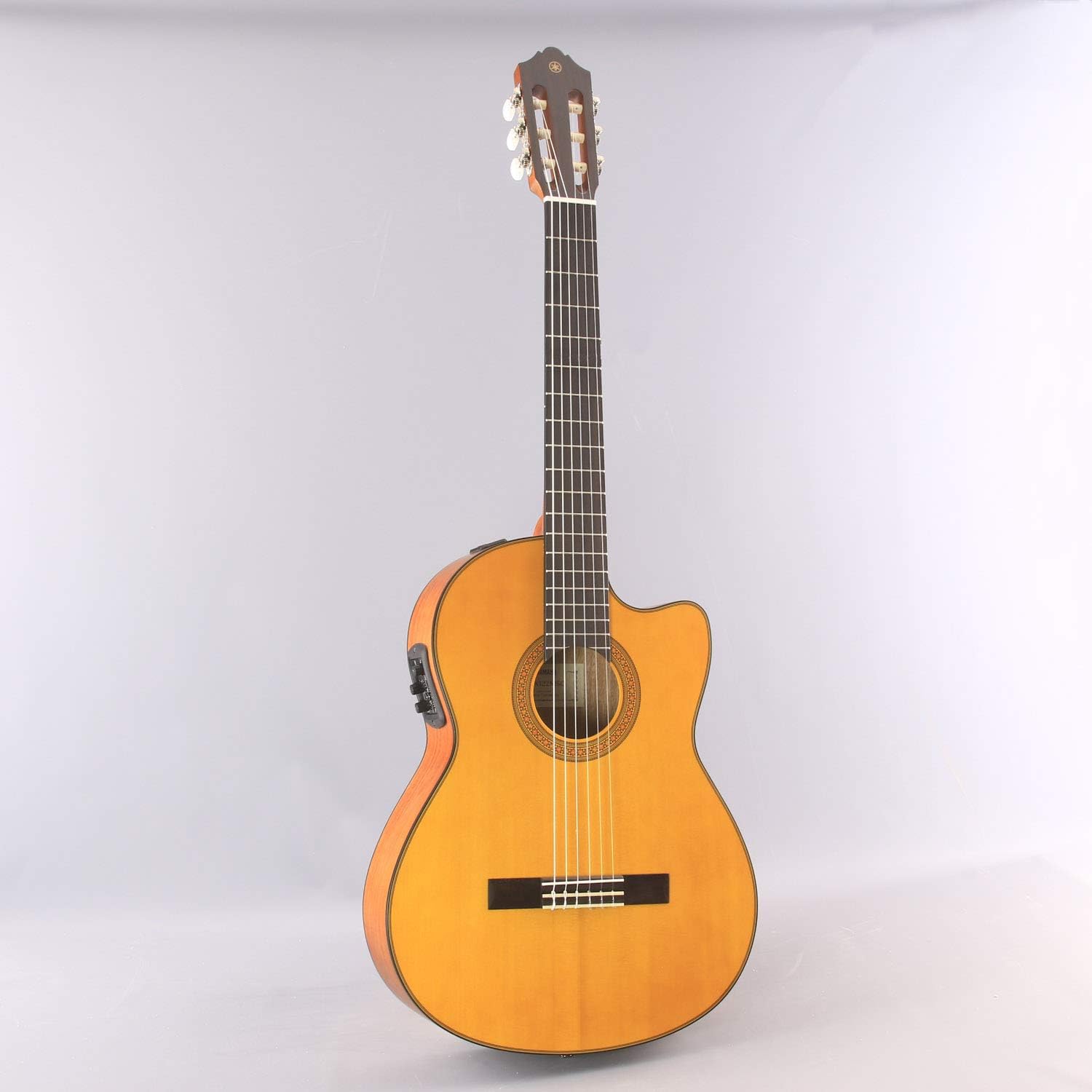 Yamaha CGX122MSC Classical Acoustic-Electric Guitar, Solid Spruce Top