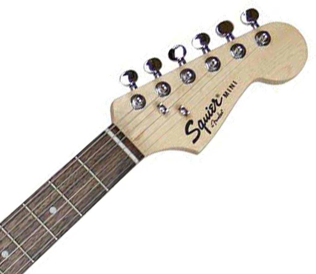 Fender Squier 3/4-Size Kids Mini Strat Electric Guitar - Sunburst Bundle with Amplifier, Cable, Tuner, Strap, Picks, and Austin Bazaar Instructional DVD