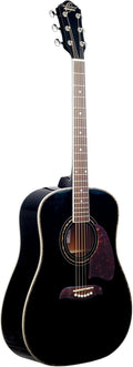 Oscar Schmidt OG2B-A Dreadnought Acoustic Guitar. Black