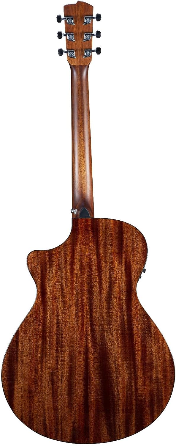 Breedlove Discovery S Concerto Edgeburst CE European Spruce African Mahogany Acoustic Electric Guitar (Natural Gloss)