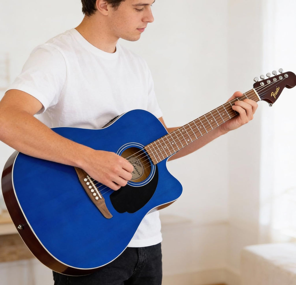 Fender California Redondo CE Acoustic-Electric Guitar - Saphire Blue