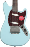 Squier Classic Vibe 60s Mustang Electric Guitar, with 2-Year Warranty, Sonic Blue, Laurel Fingerboard