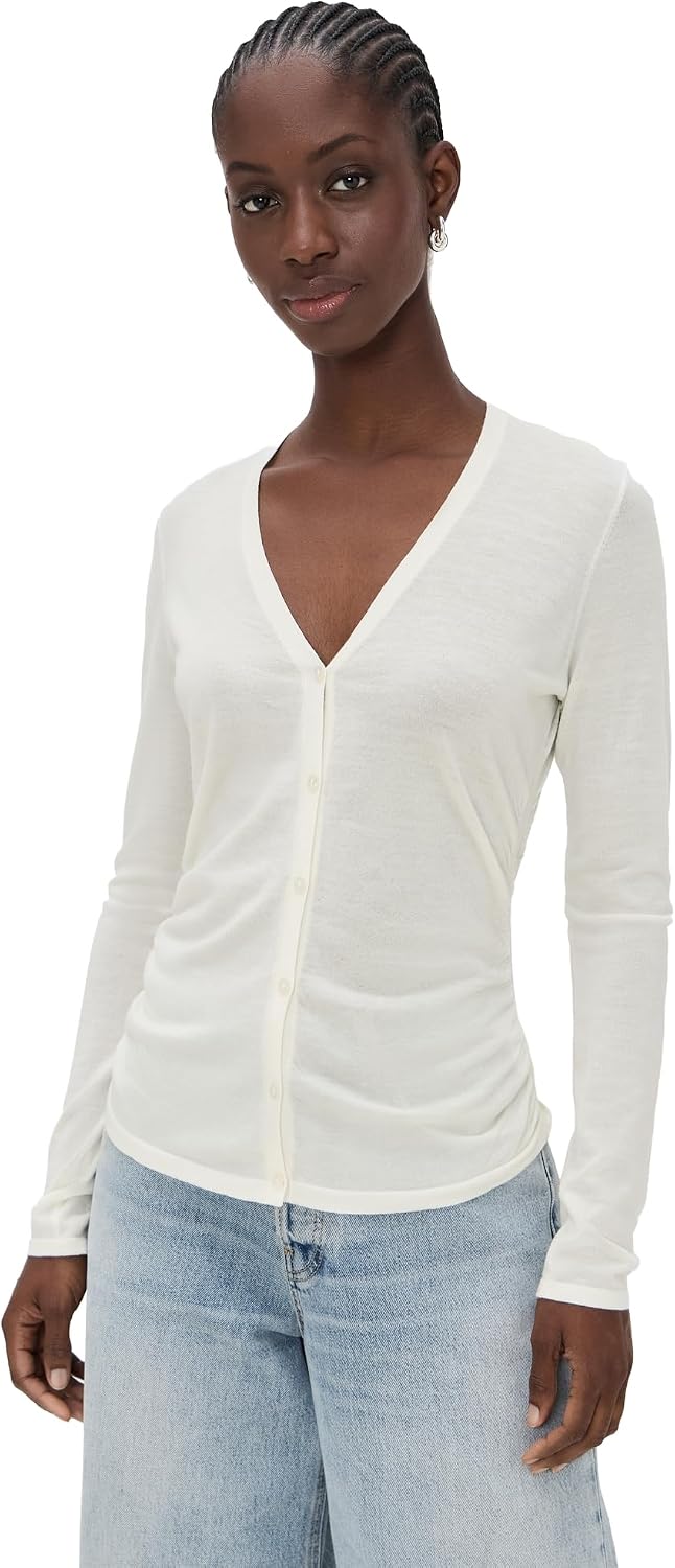 Theory Women's Shirred Cardigan