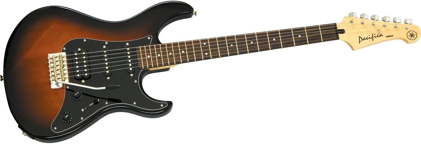 Yamaha GigMaker EG Electric Guitar Pack with Amplifier, Gig Bag, Tuner, Cable, Strap and Picks - Old Violin Sunburst