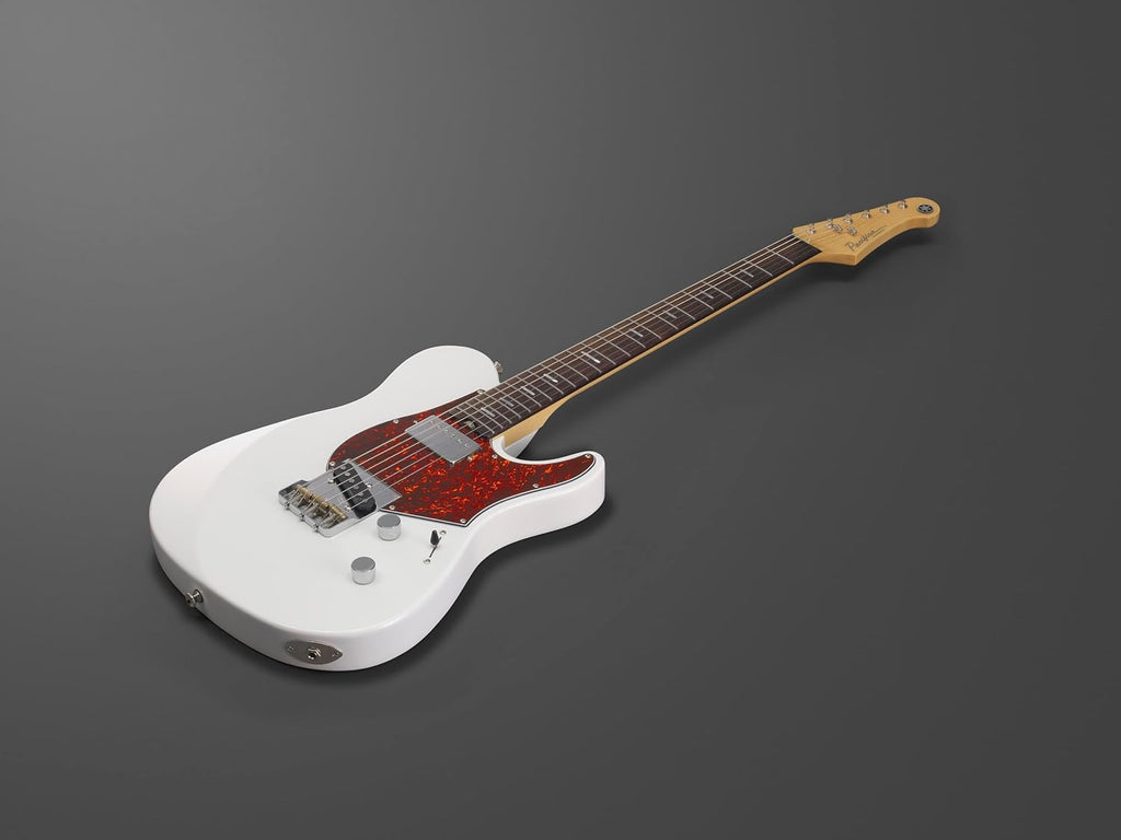 Pacifica SC Professional Electric Guitar with Rosewood Fingerboard, Shell White with Hard Case