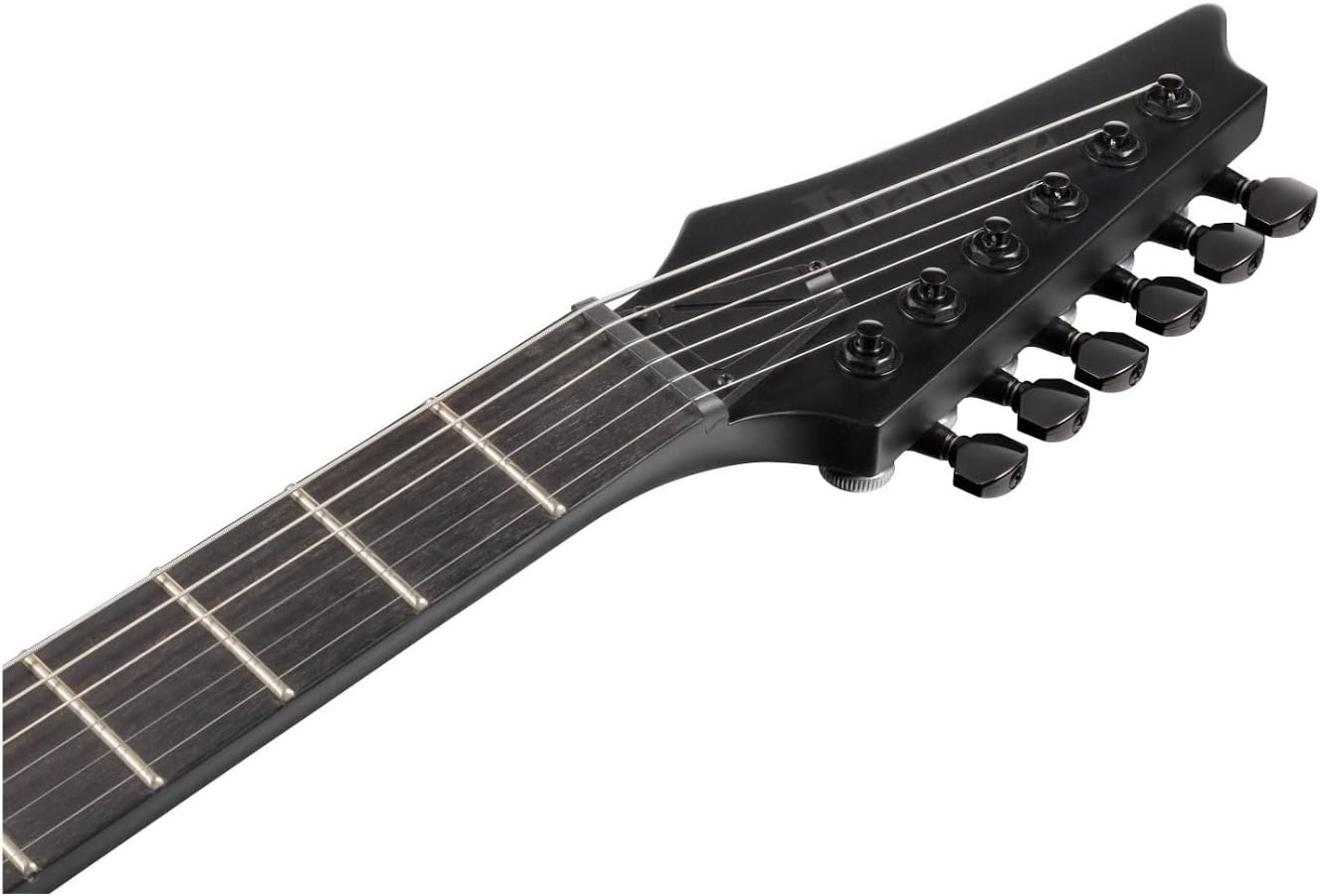 Ibanez RGRTB621 Iron Label Electric Guitar - Black Flat