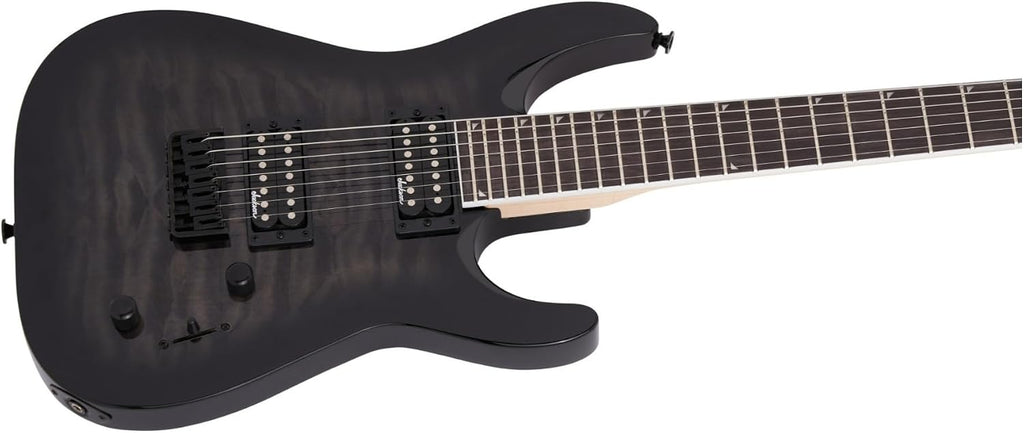 Jackson JS Series Dinky Arch Top JS22Q-7 DKA HT Electric Guitar - Transparent Black Burst