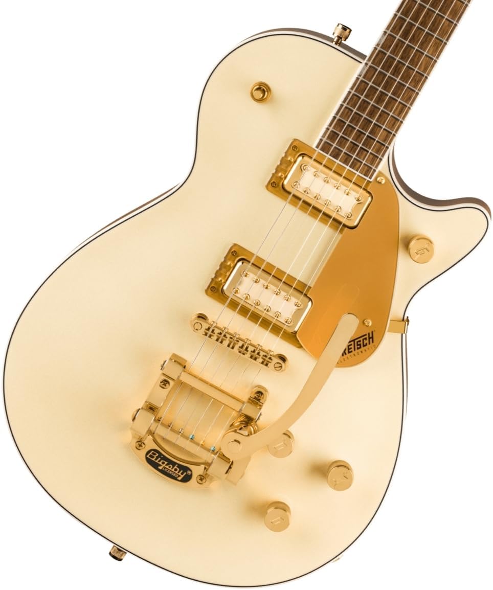 Gretsch Electromatic Pristine LTD Jet Electric Guitar with Bigsby - White Gold