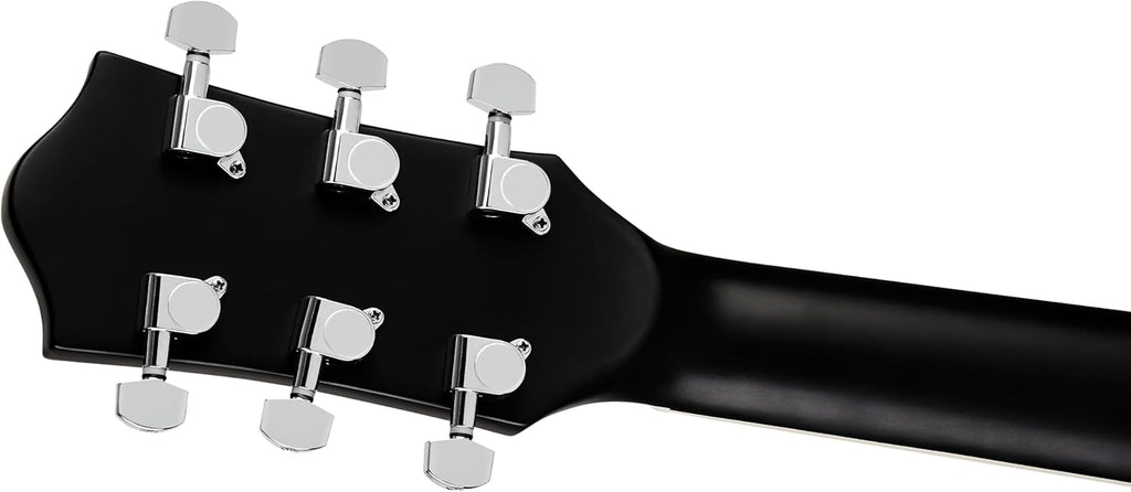 Gretsch Prelude D100 Dreadnought Acoustic Guitar, Beginner Guitar, Black