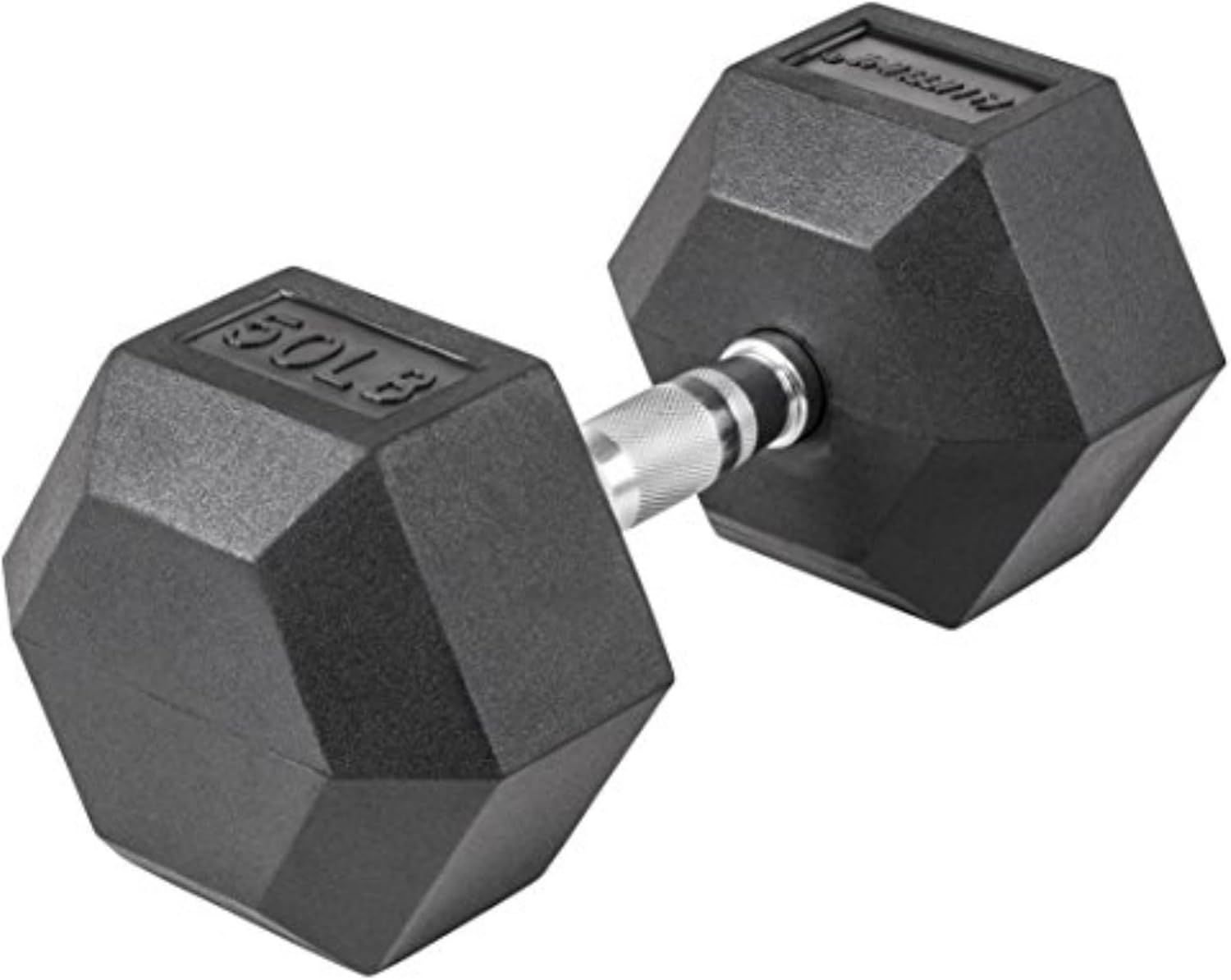 Lifeline Fitness Hex Dumbbells, Rubber Wrapped Hex Dumbbells, Premium Quality, Ergonomic Knurled Handle, Dumb Bells for Exercise, Home Gym Exercise Weights