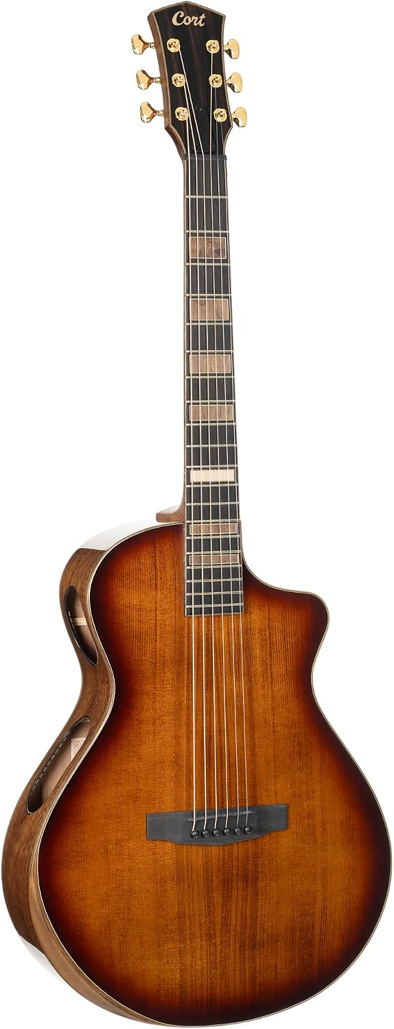 Cort MODERN Masterpiece Series Acoustic-Electric Guitar w/Case