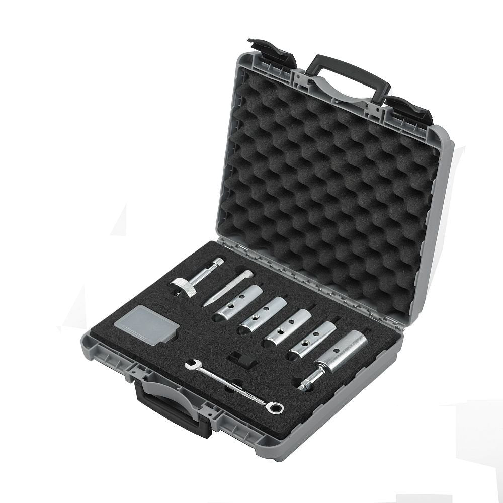 RNHT 410U Complete Unified Threaded Insert Installation KIT. Includes The Following Set-UPS: 8-32, 10-24, 10-32, 1/4-20, 1/4-28, 5/16-18, 5/16-24, 3/8-16, & 3/16-24.