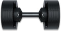Matrix Fitness DB50 50 lb. Adjustable Dumbbells | Quick Adjustments for Strength and HIIT Training | Replaces 10 Dumbbell Pairs, Flat Bottom Roll Free Design for Safe Storage