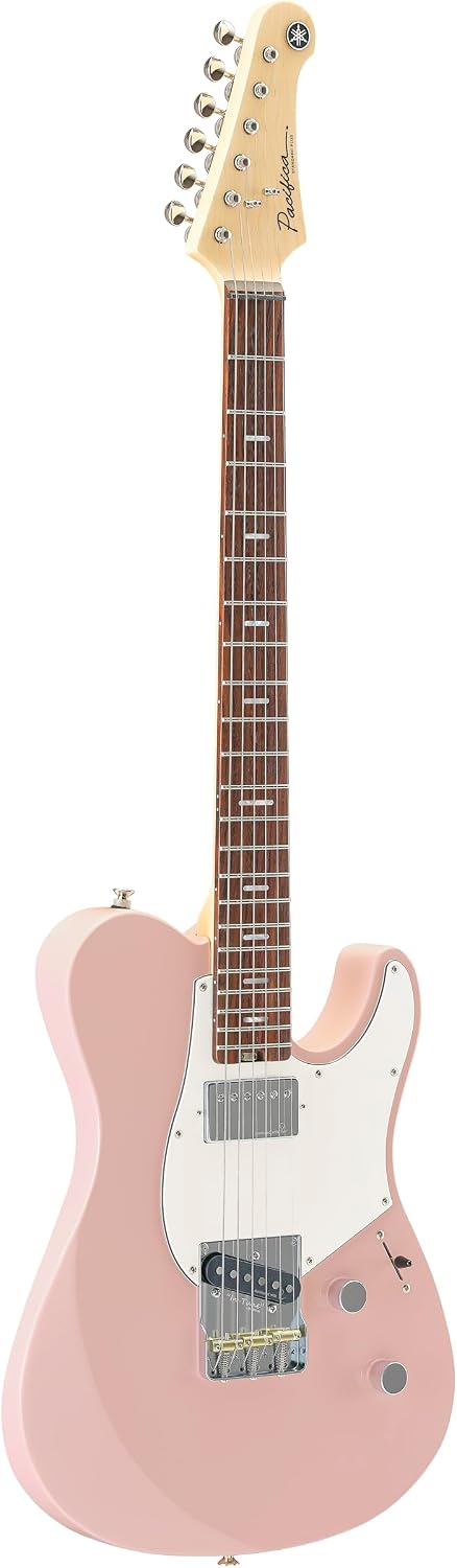 Pacifica SC Standard Plus Electric Guitar with Rosewood Fingerboard, Ash Pink with Gig Case