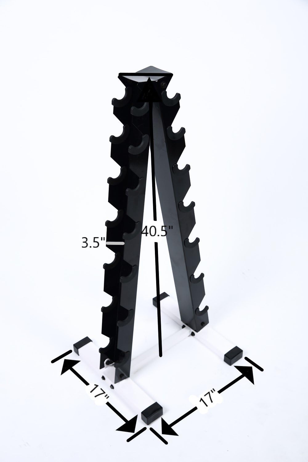 Ader Neoprene Dumbbell Set with Rack