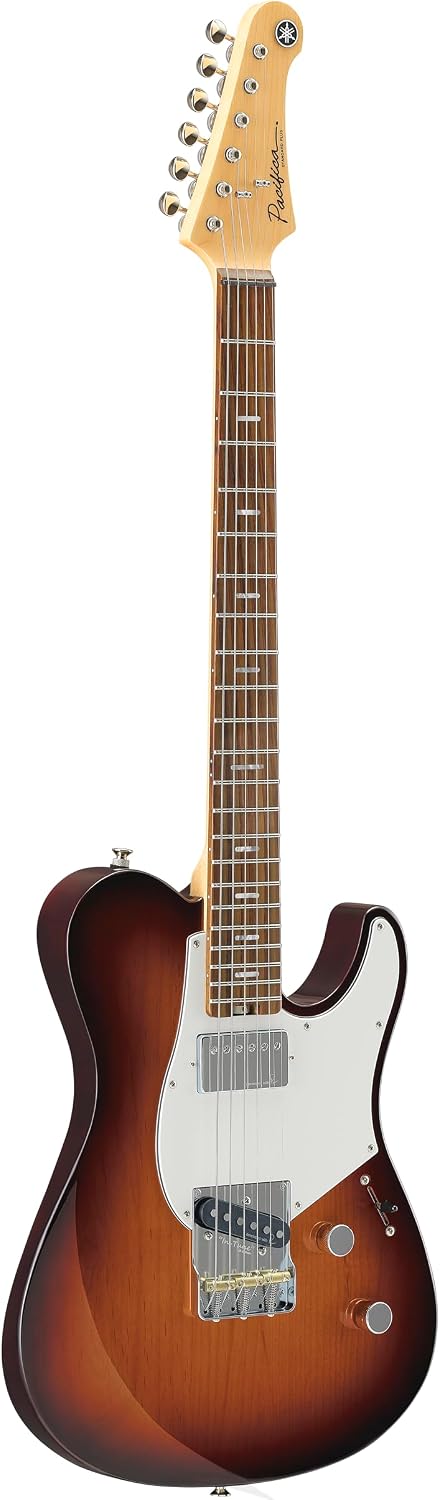 Pacifica SC Standard Plus Electric Guitar with Rosewood Fingerboard, Desert Burst with Gig Case